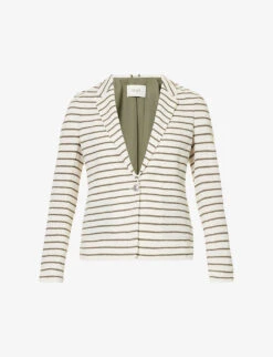 Ikks Sailor Striped Woven Jacket