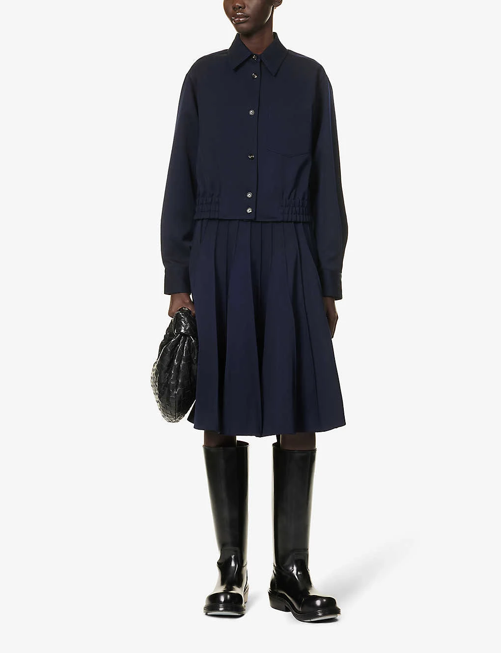 Bottega Veneta Sartorial Double-breasted Wool Blazer - Image 2