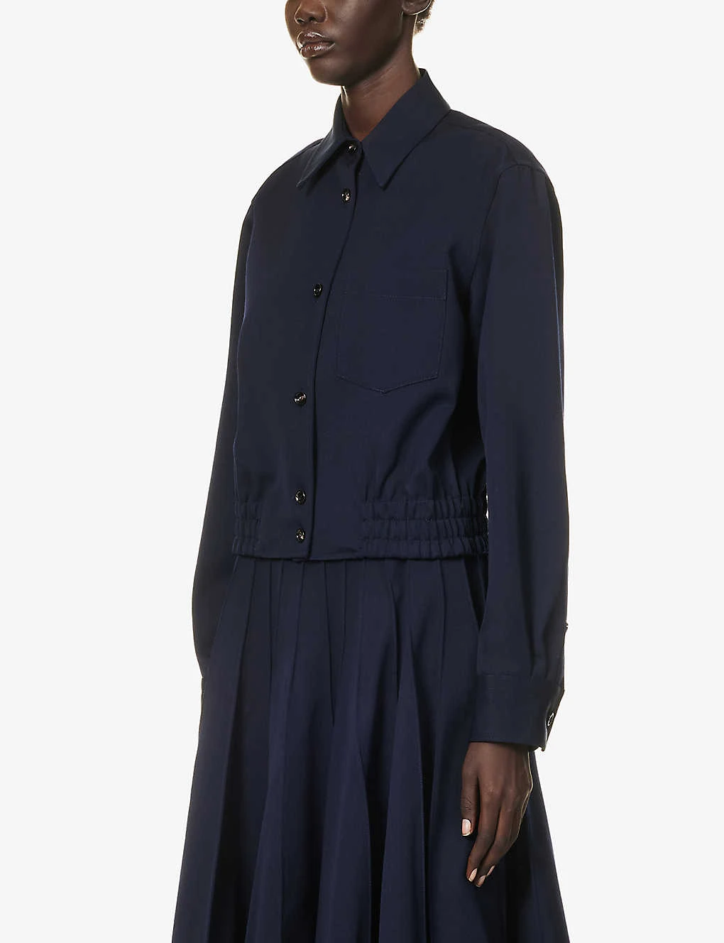 Bottega Veneta Sartorial Double-breasted Wool Blazer - Image 3