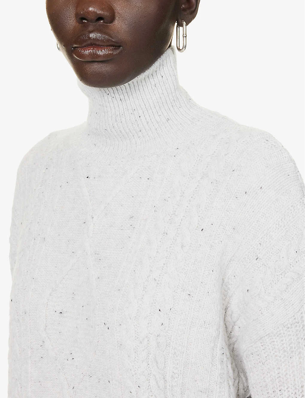 Max Mara Favore Cable-knit Wool-blend Knitted Jumper - Image 5