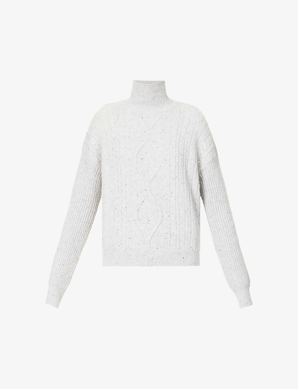 Max Mara Favore Cable-knit Wool-blend Knitted Jumper