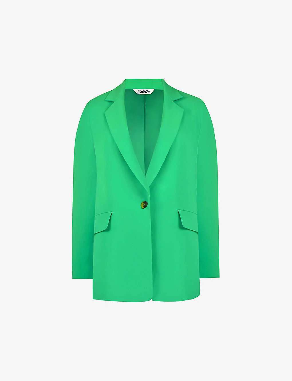 Single-breasted Tailored Woven Blazer