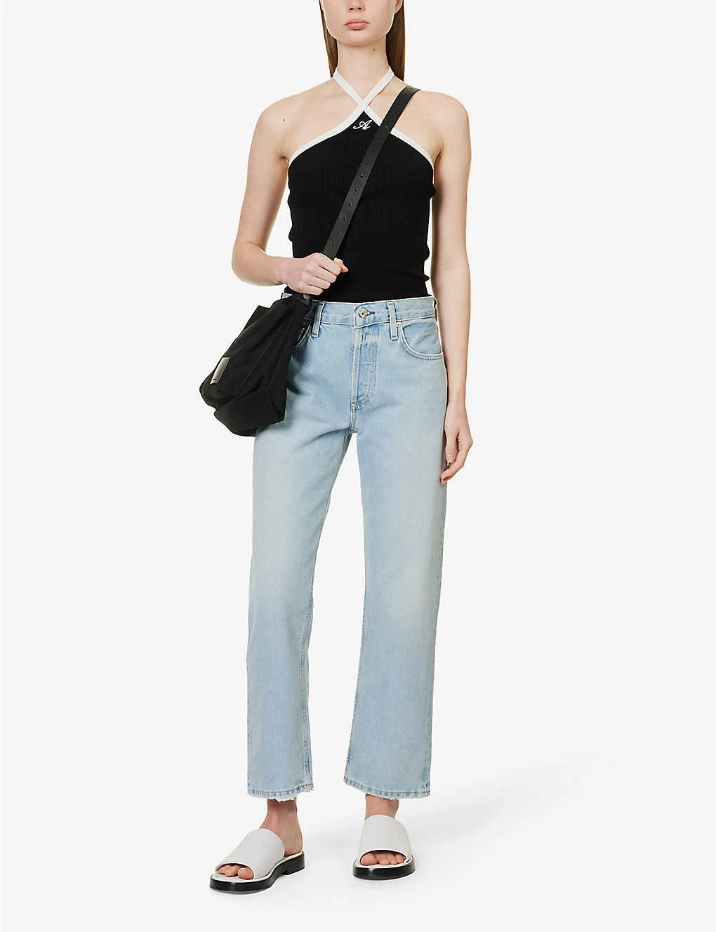 CITIZENS OF HUMANITY Neve Straight-leg Low-rise Organic-cotton Denim Jeans - Image 2