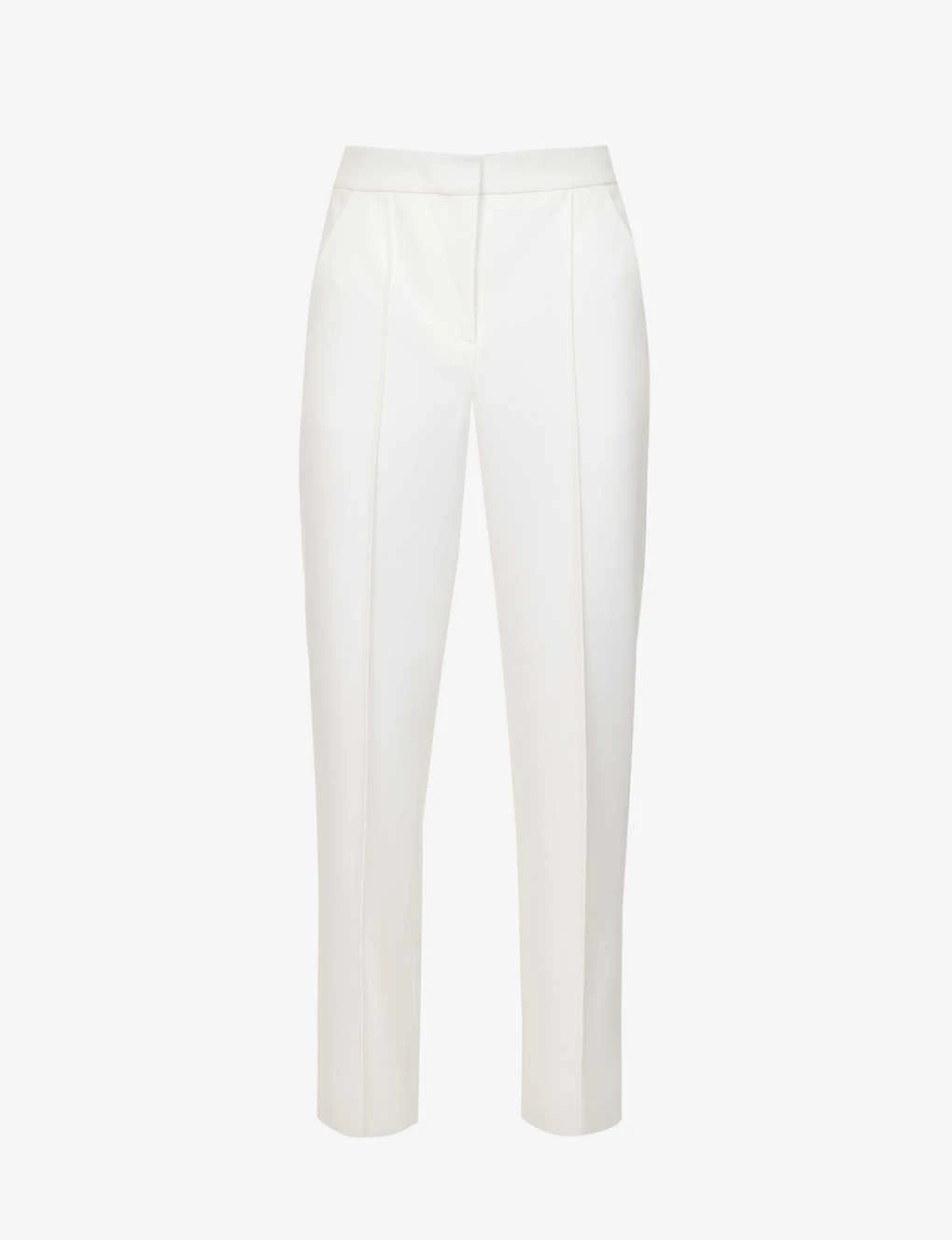 ME AND EM Straight-leg Mid-rise Stretch-woven Trousers