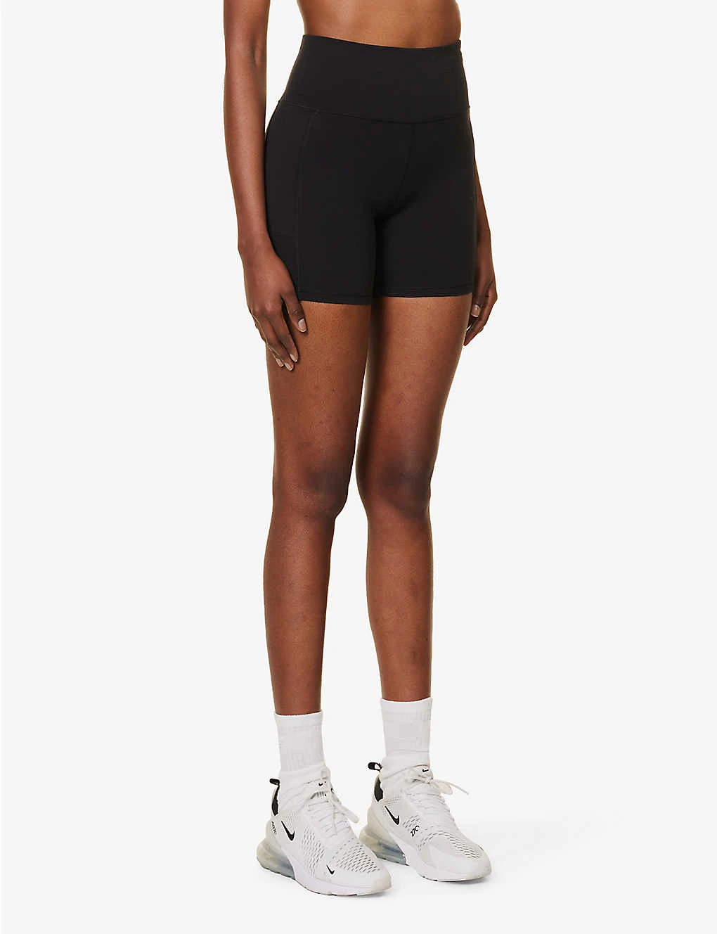 Vuori Studio High-rise Stretch-woven Shorts - Image 3