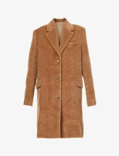 Toteme Textured Wool And Alpaca-blend Coat