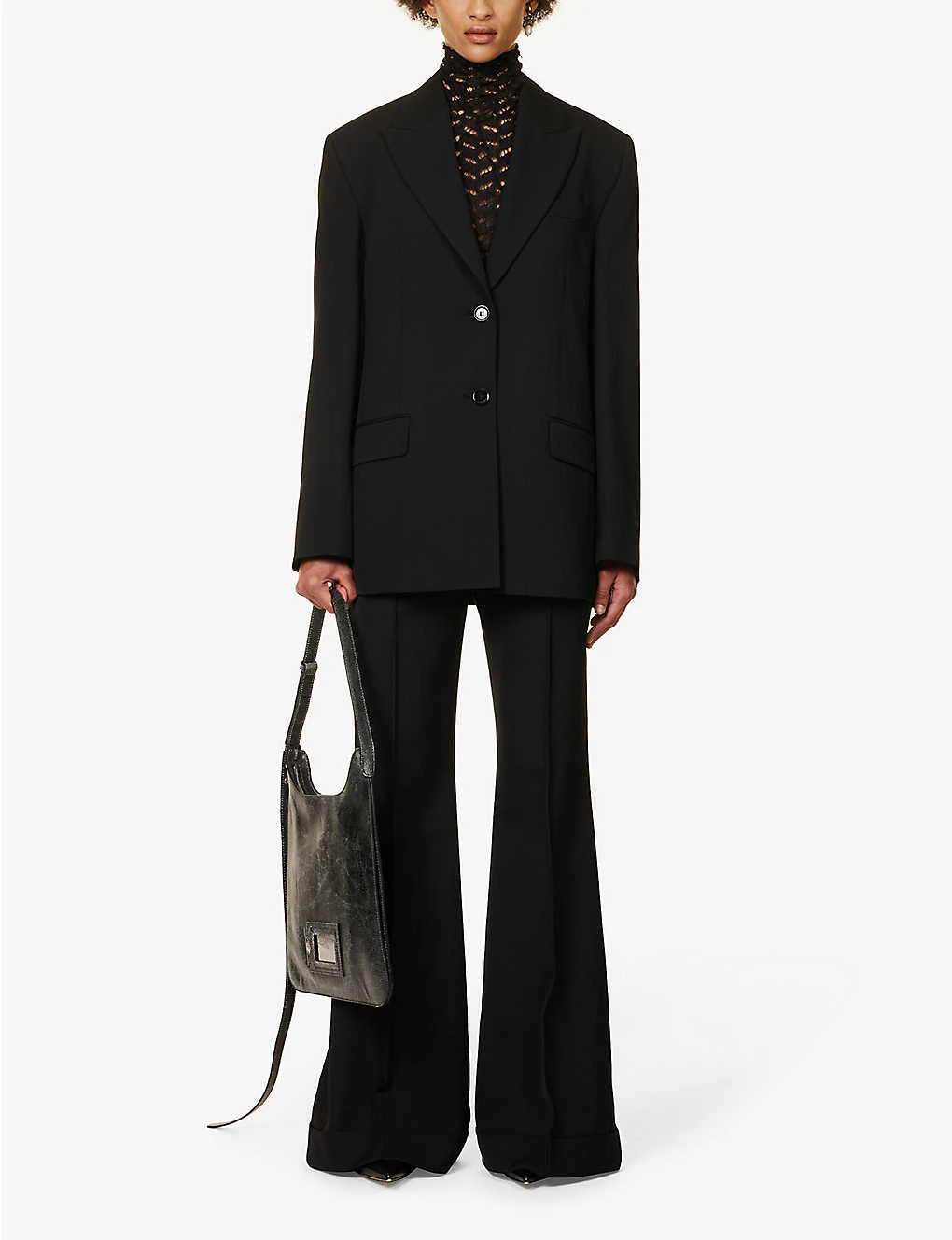 Acne Studios Jarida Single-breasted Woven Blazer - Image 2