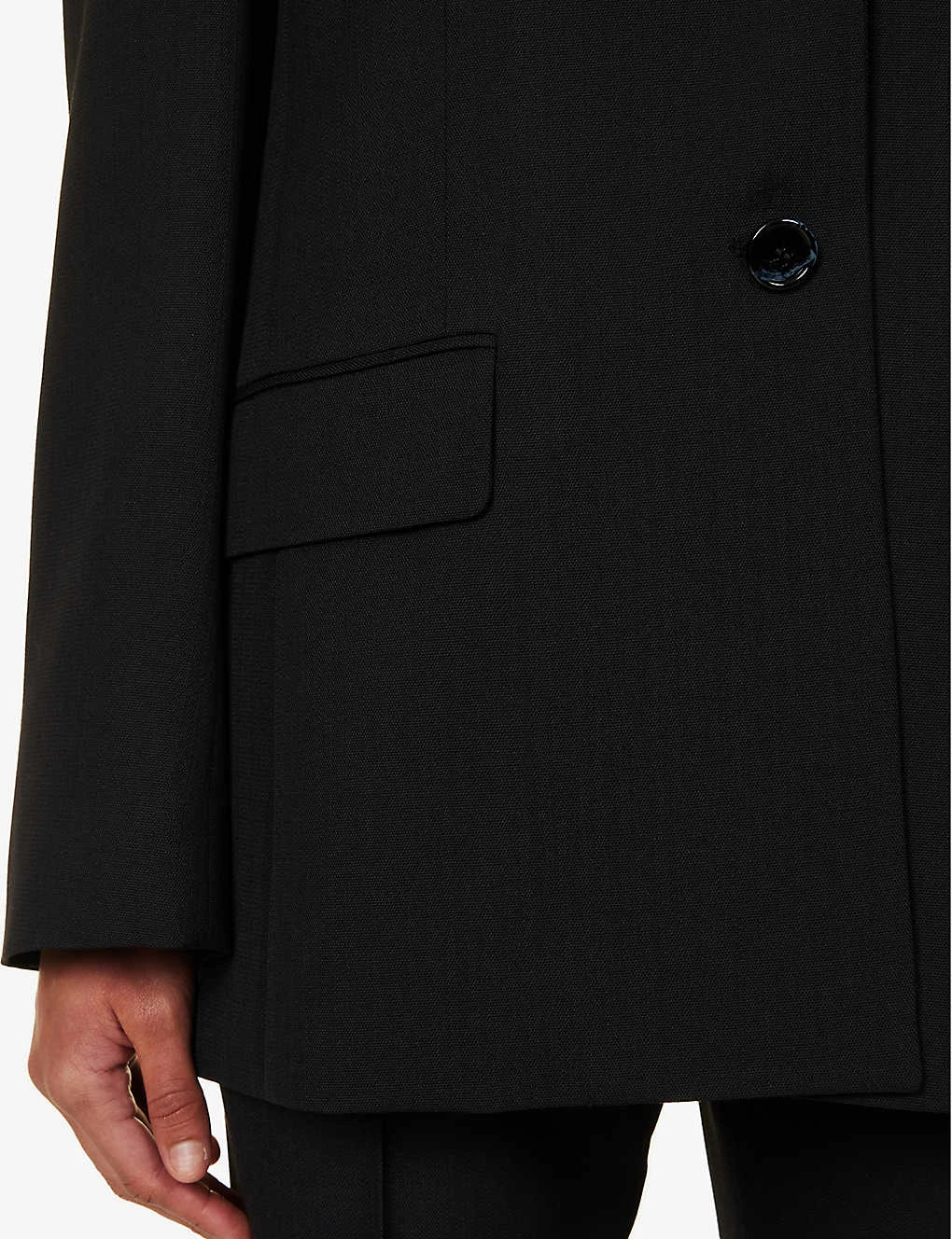 Acne Studios Jarida Single-breasted Woven Blazer - Image 6