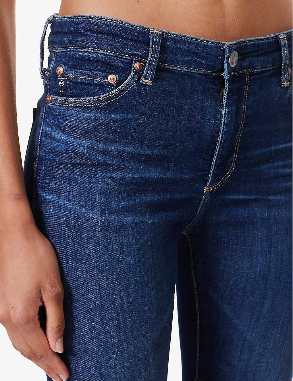 Farrah High-rise Skinny Denim-blend Jeans - Image 5