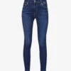 Farrah High-rise Skinny Denim-blend Jeans