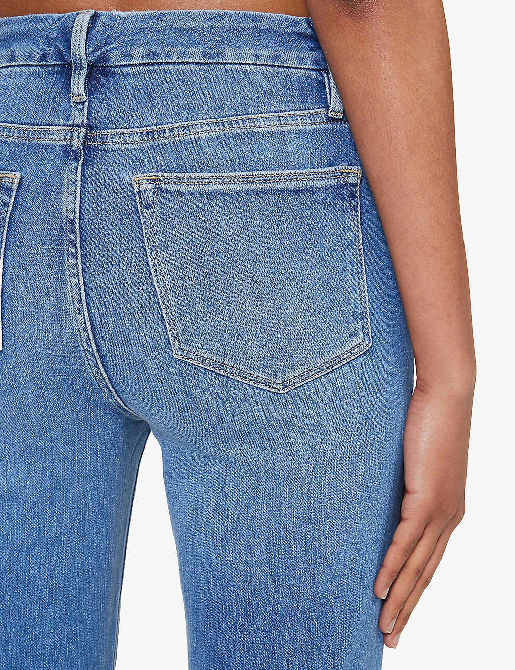 FRAME Le Super High Stretch-denim Jeans - Image 6