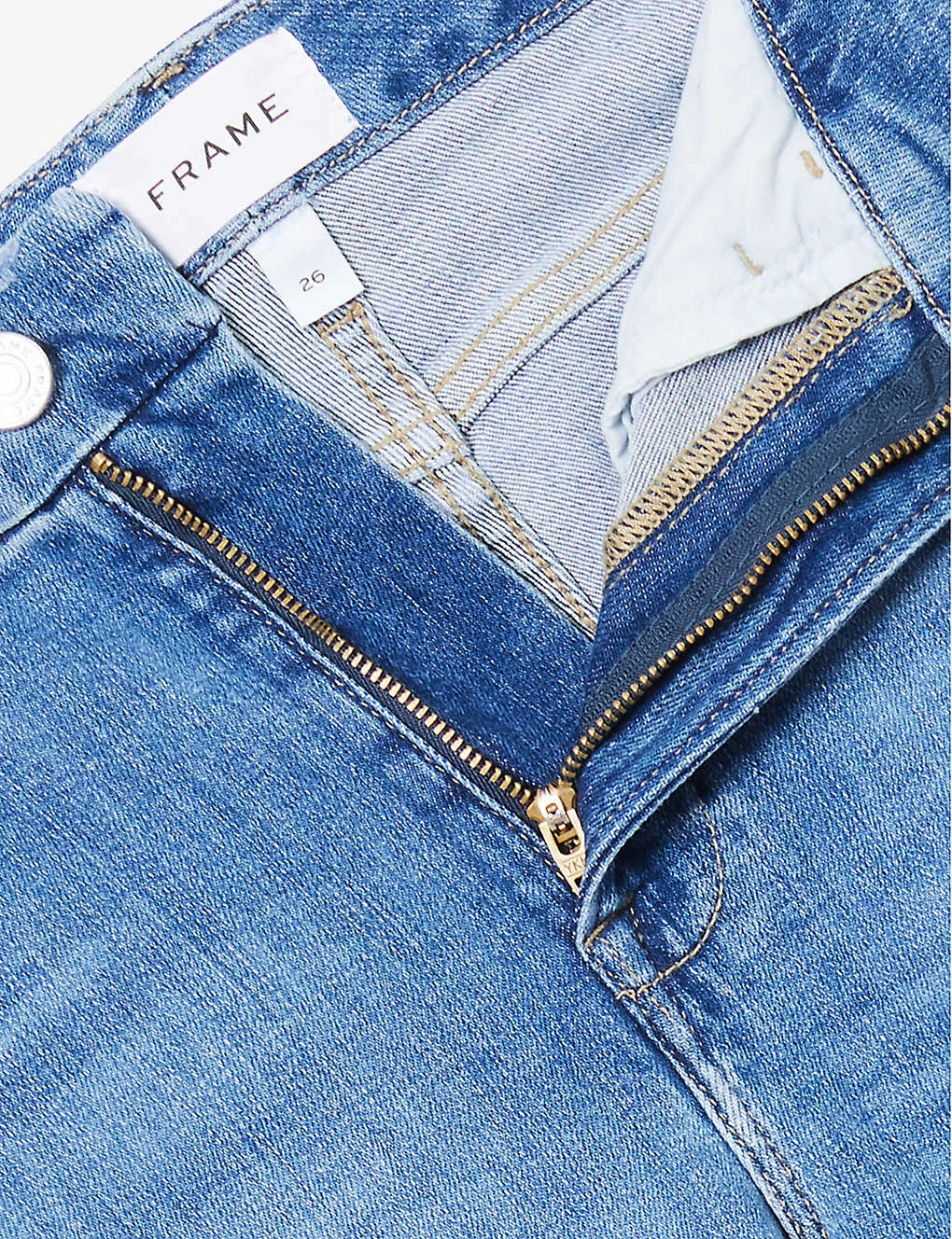 FRAME Le Super High Stretch-denim Jeans - Image 7