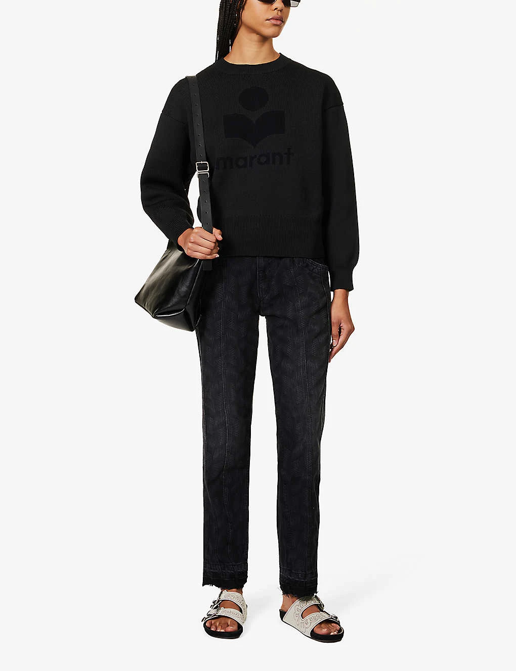Isabel Marant Etoile Ailys Logo-print Knitted Sweatshirt - Image 2