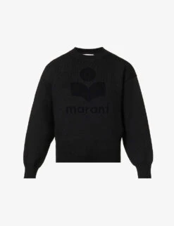 Isabel Marant Etoile Ailys Logo-print Knitted Sweatshirt