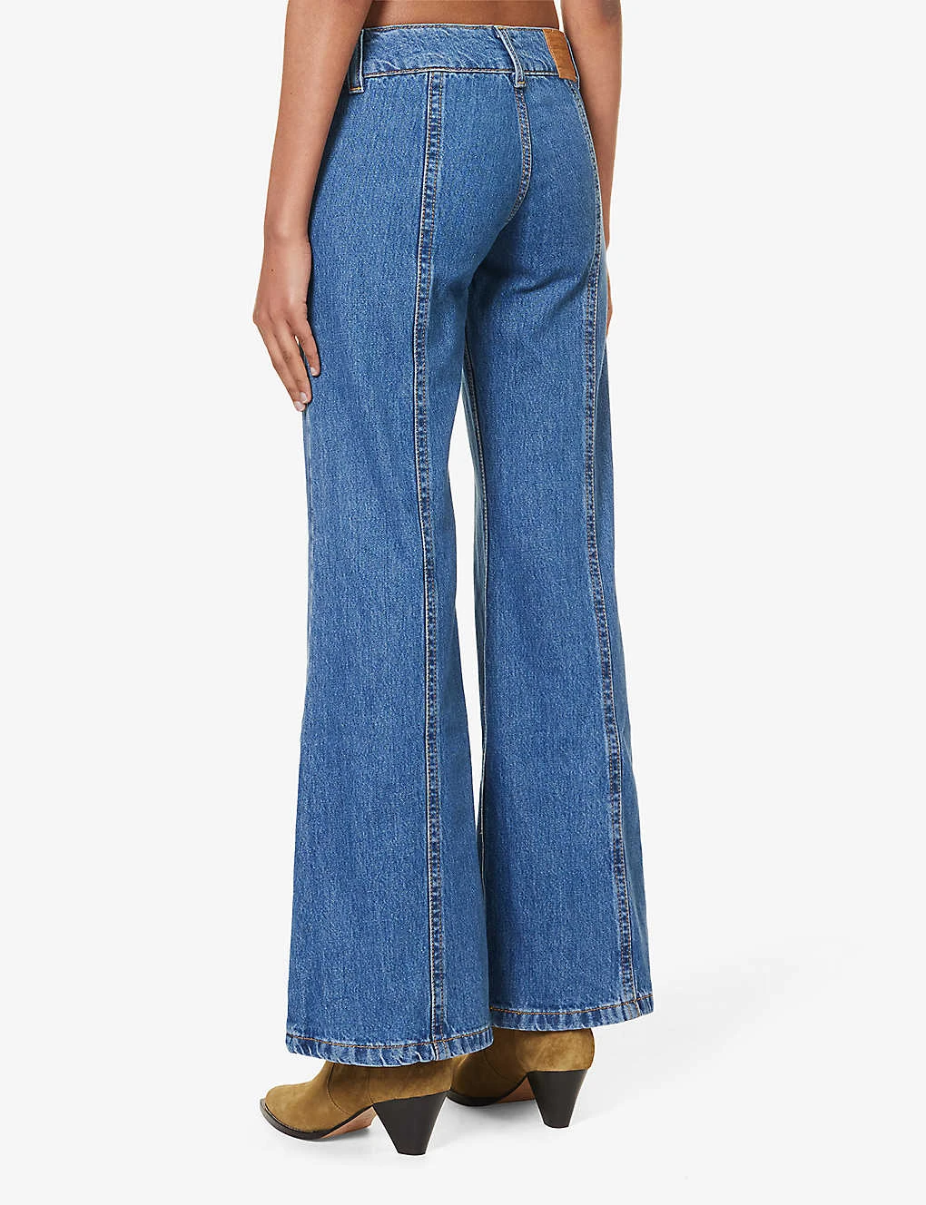 Levis Noughties Flared-leg Mid-rise Jeans - Image 4