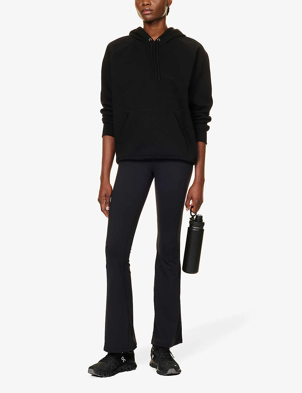 Raquel Flared High-rise Stretch-woven Leggings - Image 2