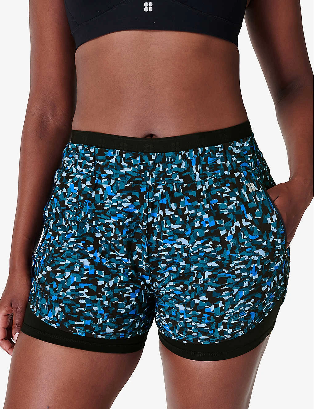 Sweaty Betty On Your Marks 4โ Stretch-woven Running Shorts - Image 3
