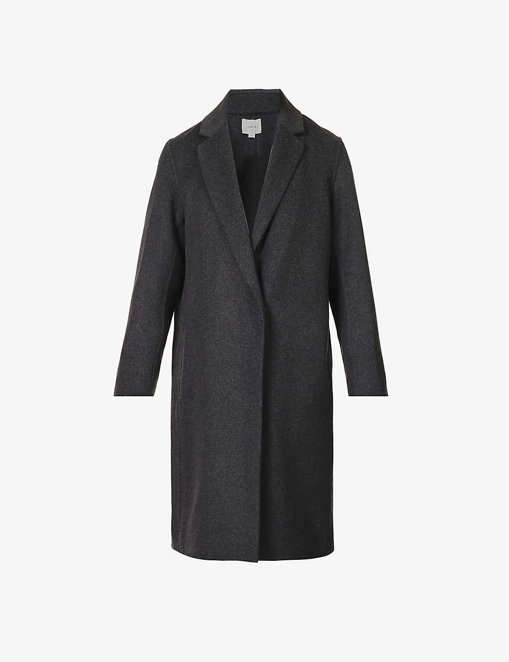 Vince Notch-lapel Recycled Wool-blend Coat