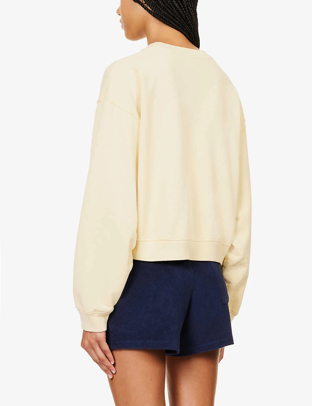 Tennis Graphic-print Cotton-jersey Jumper - Image 4