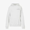 HWCNY Logo-print Relaxed-fit Cotton-blend Hoody
